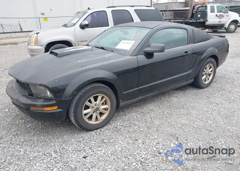 2007 Ford Mustang V6 Deluxe/V6 Premium from USA, damaged, VIN 1ZVFT80N275267047